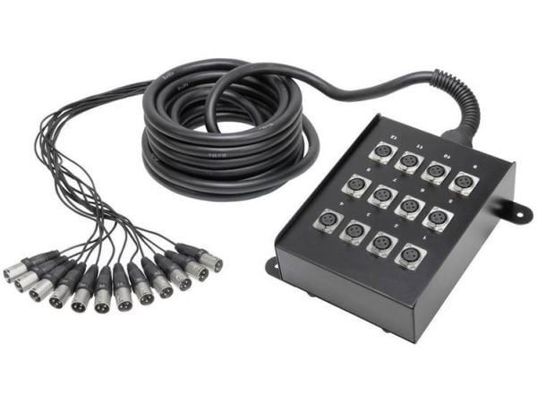 AH Cables K12C10 multikabel 10 m antall innganger: 12 x