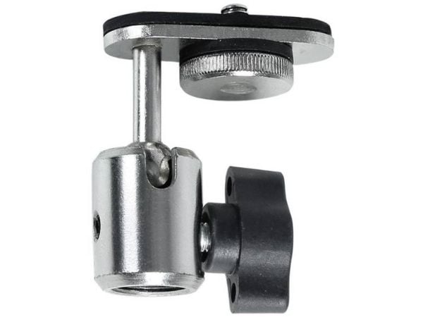 adam hall DCAM1, Shoe-monteringsadapter, Sort, Sølv, Stål, 3 kg, 5/8", 140 g