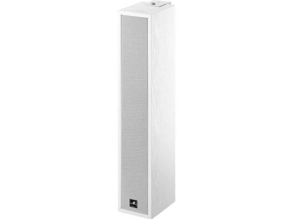 Monacor ETS-340TW/WS, 2-veis, 1.0 kanaler, Koblet med ledninger (ikke trådløs), 70 W, 100 - 19000 Hz, Hvit, Tre