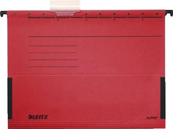 Leitz Alpha, A4, Punainen, 348 mm, 260 mm, 80 g