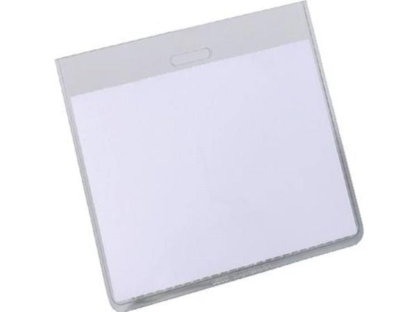 DURABLE - Navneskilt - for 60 x 90 mm - gjennomsiktig (en pakke 20)
