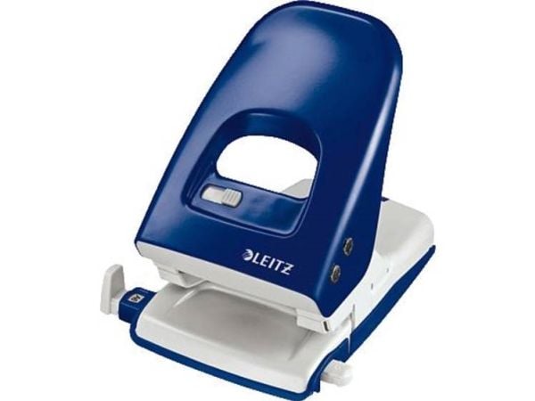 Leitz 5138 - Hålslag - 40 ark / 4 mm - metall - blå