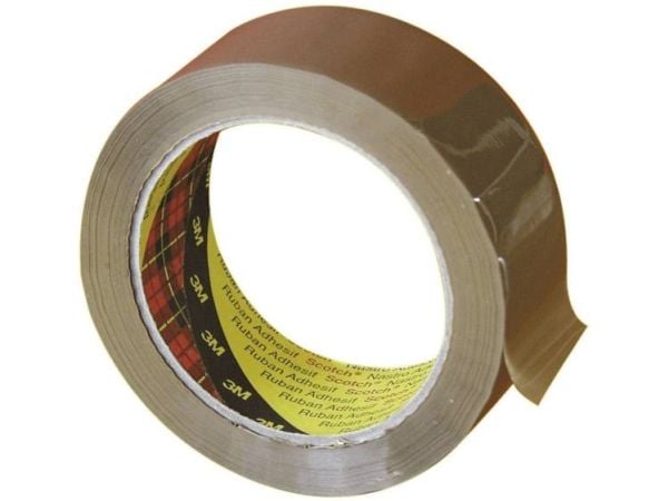 3M SCOTCH® 3707 3707B3866 emballeringstape Scotch® 309 brun (L x B) 66 m x 38 mm, 1 rull (3707B3866)