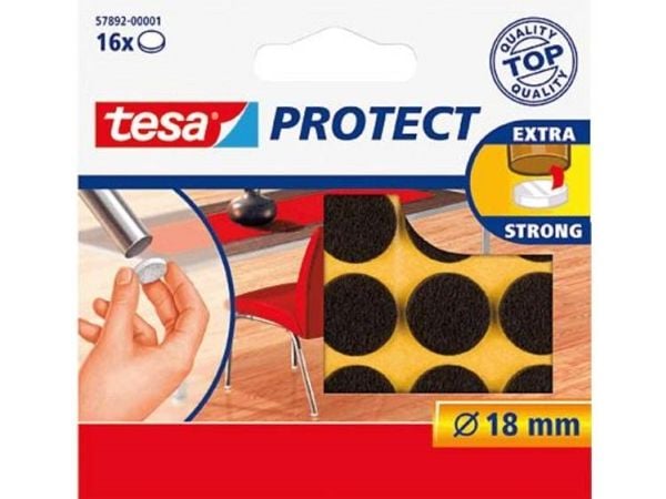 Tesa - Dobbelsidig tape 50 m - hvit (en pakke 12)