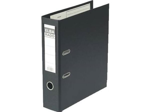 Elba Rado Plast, A4, Musta, 500 arkkia, 80 mm, 1 kpl