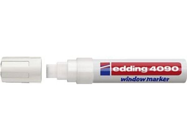 Edding 4090, Valkoinen, Taltta, 5 kpl