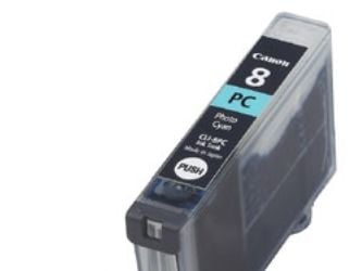 Canon CLI-8PC - Fotocyan - original - blekkbeholder - for PIXMA iP6600D, iP6700D, MP950, MP960, MP970, Pro9000, Pro9000 Mark II