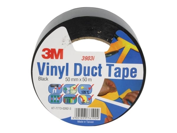 Tejp 3M 2903 48mm x 50m svart