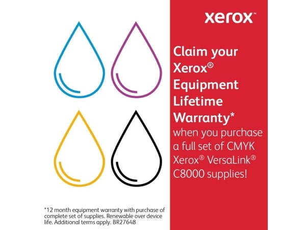 Xerox VersaLink C8000 - Høykapasitets - cyan - original - tonerpatron - for VersaLink C8000V/DT, C8000V/DTM