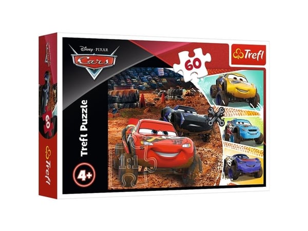 Trefl 17327, 60 stykker, Kjøretøy, 4 år