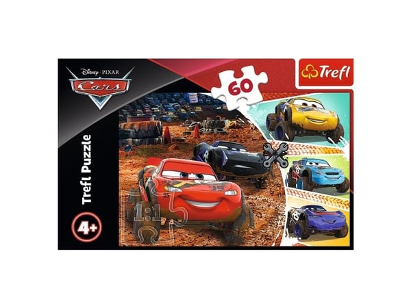 Trefl 17327, 60 stykker, Kjøretøy, 4 år
