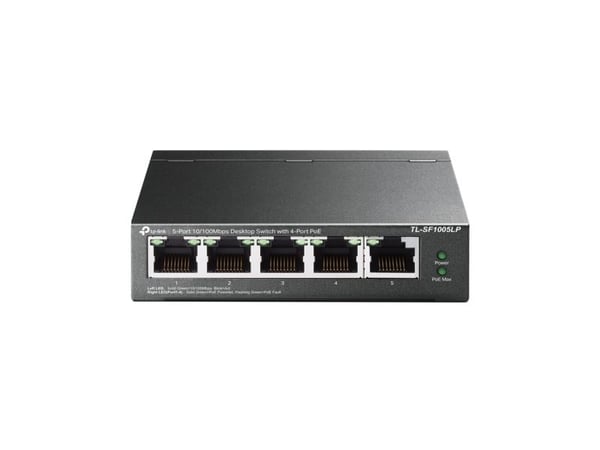 TP-Link TL-SF1005LP, Hallitsematon, Fast Ethernet (10/100), Power over Ethernet -tuki