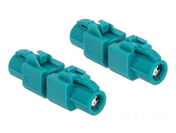 Delock - Data-adapter - HSD Z beholder til HSD Z beholder - RAL 5021, vannblå