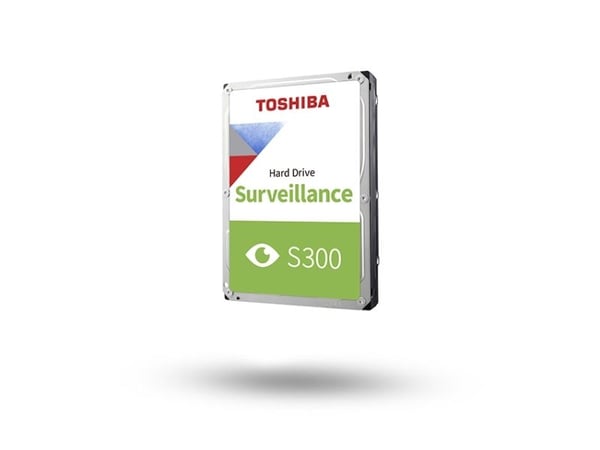 Toshiba S300 Surveillance - Harddisk - 2 TB - intern - 3.5" - SATA 6Gb/s - 5400 rpm - buffer: 128 MB