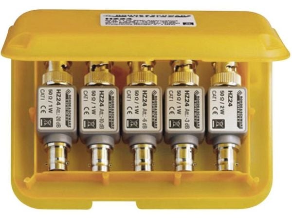Rohde & Schwarz HZ24 vaimennin 50 Ω 4 kpl
