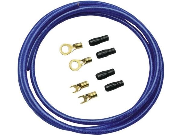 Sinuslive Car HiFi virtajohtosarja 10 mm² kullattu 10 mm²