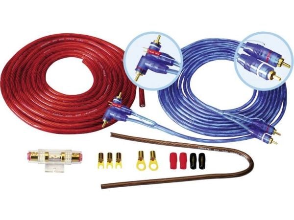 Sinustec BCS-1600 Car-Hi-Fi tilkoblingssett for utgangsforsterkere 16 mm²