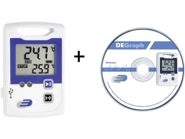 Dostmann Electronic LOG100 CRYO-sett temperaturdatalogger 5005-1105