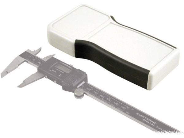 Hammond Electronics 1553TTGYBAT handkapsel 28 x 80 x 165 ABS grå 1 st