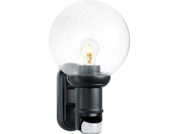 Steinel AUSSENLEUCHTE L 560 S SW 634216 utomhus vägglampa med rörelsesensor LED (RGB) E27 60 W svart