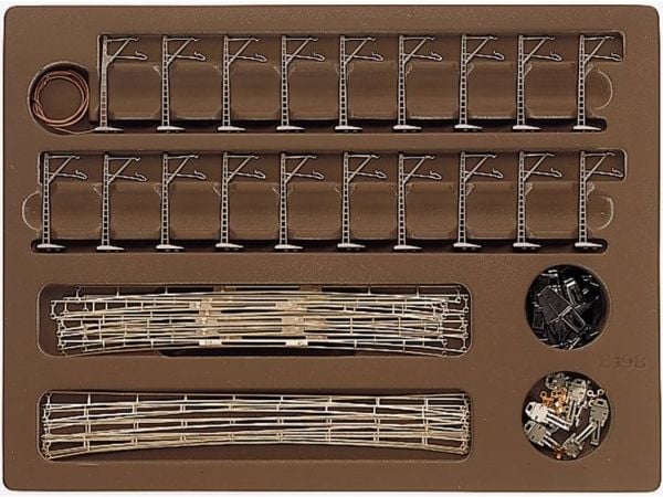 Märklin 8198, Jernbanemodell, Z (1:220), Gutt/Jente, 53 stykker, 15 år, Brun