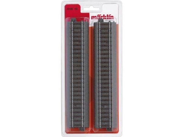 Märklin 20188, Spor (tog), Märklin, 4 stykker, 188,3 mm, Model Railways Parts & Accessories