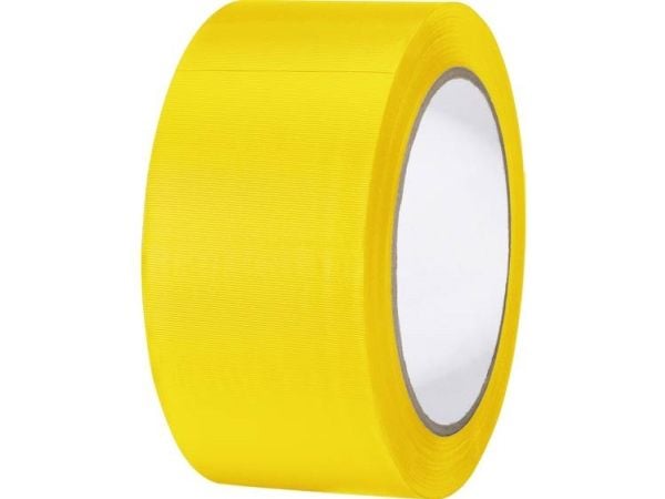 TOOLCRAFT 832450G-C pvc-tape Gul (L x B) 33 m x 50 mm 1 stk