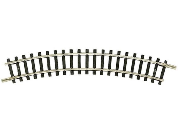 Fleischmann 22221 skinnesegment (uten ballast) bøyd spor 30° 194,6 mm N