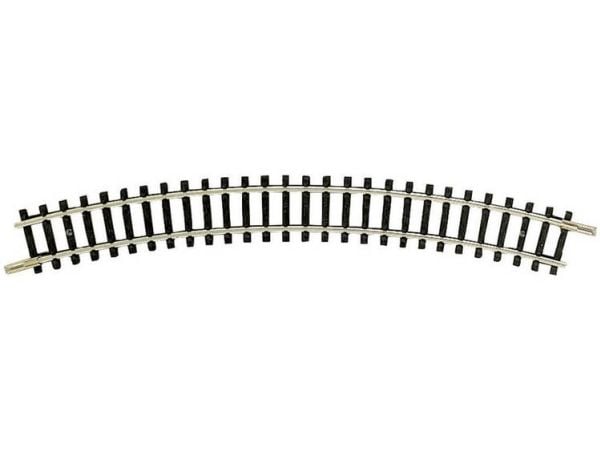 Fleischmann skinnestykke 22223 (uten ballast) bøyd spor 30° 261,8 mm