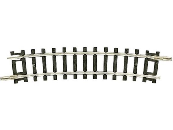 Fleischmann N-skinne 22235 (uten ballast) buet spor 15° 261,8 mm