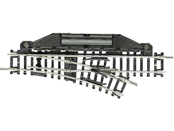 Fleischmann skinne 22251 (uten ballast) spor, elektrisk, høyre, 104,2 mm 24°, 194,6 mm