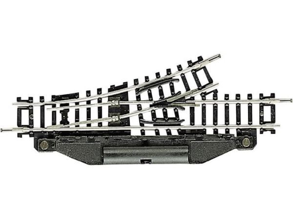 22253 Fleischmann skinner (uten ballast) spor, venstre 104,2 mm 24° 194,6 mm