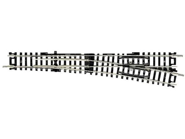 22303 N Fleischmann skinnesegment (uten ballast), høyre, 155 mm, 10°, 765 mm