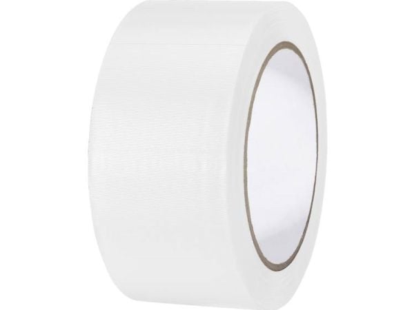 TOOLCRAFT 832450W-C PVC-tape hvit (L x B) 33 m x 50 mm 1 stk