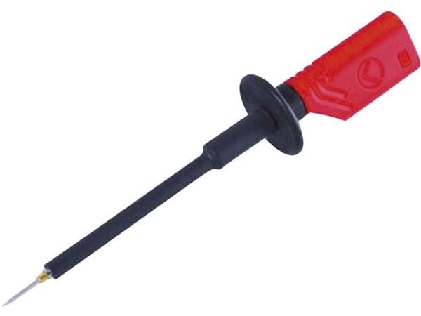 Hirschmann Test & Measurement PRUEF 1610 FT Au rt Sikkerhedstestspids Stikforbindelse 2 mm CAT II 1000 V Rød 1 stk
