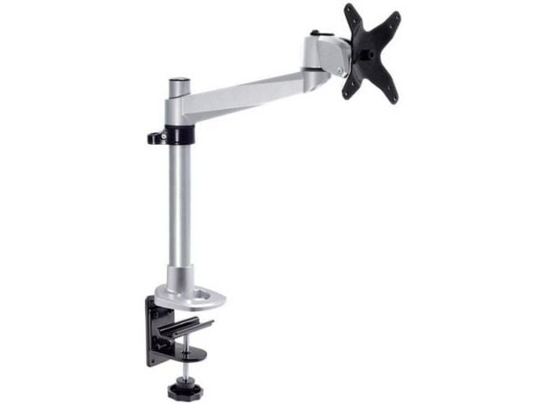 SpeaKa Professional SP-1624752 svingbart skjerm-bordstativ 25,4 cm (10") – 76,2 cm (30") høydejustering, vippbar, bevegelig, kan roteres