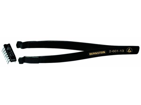 Bernstein 2-601-13, Rustfritt stål, Svart, Flat, Buet, 22 g, 125 mm