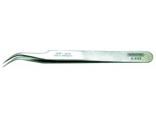 Bernstein 5-055, Rustfritt stål, Rustfritt stål, Flat, Buet, 15 g, 120 mm