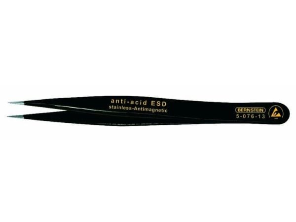 Bernstein 5-076-13, Rustfritt stål, Svart, Spiss, Rett, 19 g, 120 mm