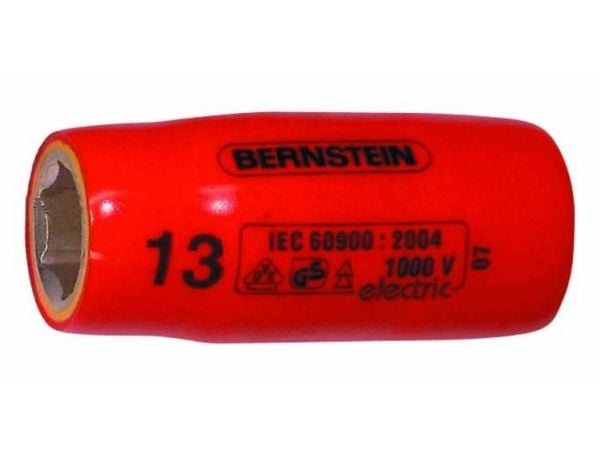 Bernstein 16-451 VDE, Sokkel, 1/2", Metrisk, 1 hoved(er), 24 mm, Krom-vanadium-stål