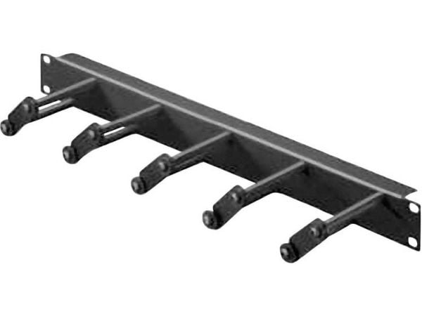 Rittal DK - Rackkabelstyringspanel - RAL 9005 - 1U - 19" - for TS IT