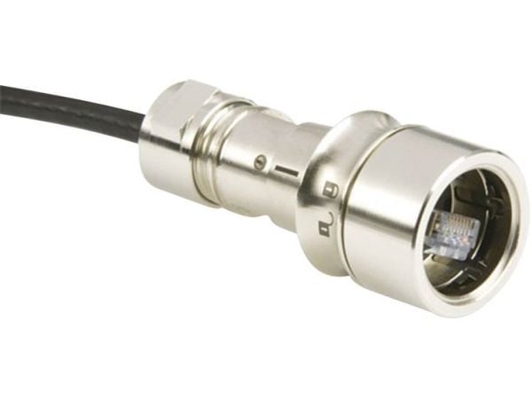 Bulgin PXM6034/A anturi/toimilaitteen dataliitin Liitin, suora napaluku (RJ): 8P8C 1 kpl