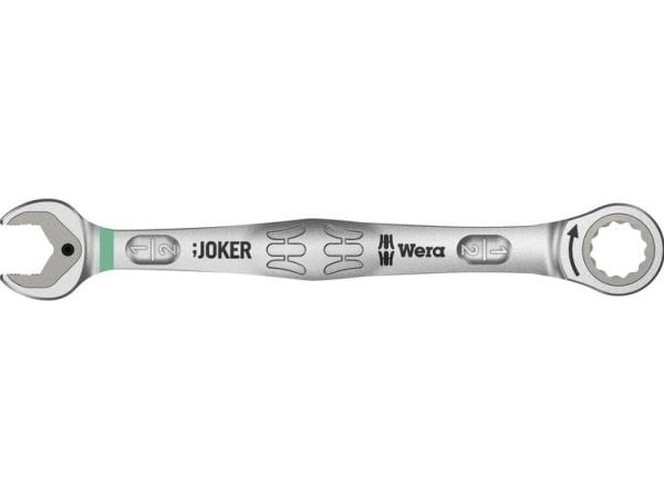 Wera 05073283001, 25,27 mm, 1/2", Metallisk, Stål, Kromnikkel, Matte
