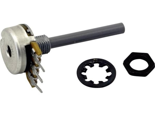 OMEG PC16BU 2K2 A F22 CEP PC16BU 2K2 A F22 CEP Roterande potentiometer Mono 2,2 kΩ 1 st