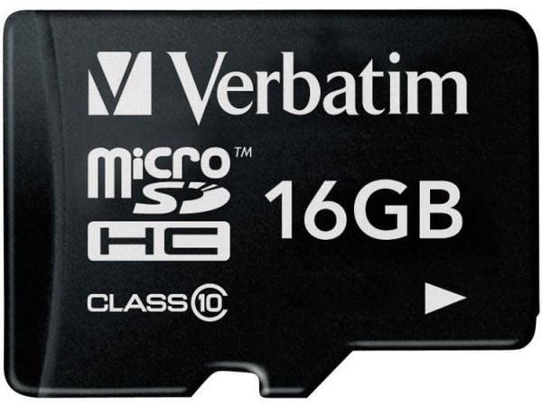 Verbatim - Flash-minnekort - 16 GB - Klasse 10 - microSDHC