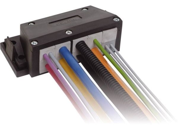 Icotek KEL-FG A10 Kabelindføringsramme Klemme-halkaisija (max.) 34 mm Polyamidi Lajittelu 1 stk