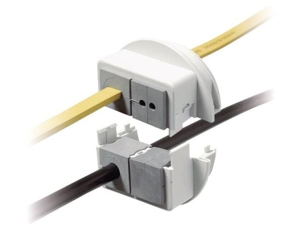 Icotek KVT 63/4 Kabelgennemføring kan deles Grå 1 stk