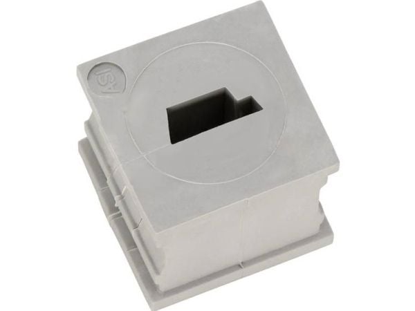 Icotek KT-ASI uritettu Elastomeeri Harmaa 1 kpl