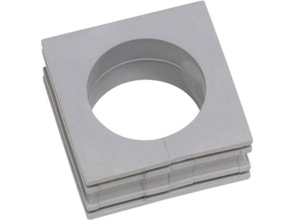 Icotek KT 25 kabelgenomföring slitsats klämmdiameter (max.) 26 mm elastomer grå 1 st