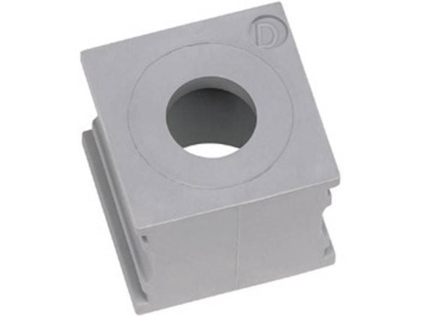 Icotek KTMB-B Kabelgennemføring Klemme-halkaisija (max.) 7,5 mm Elastomeeri Grå 1 stk